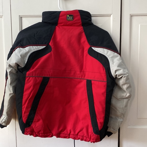 Obermeyer black and red snow jacket - Picture 3 of 4